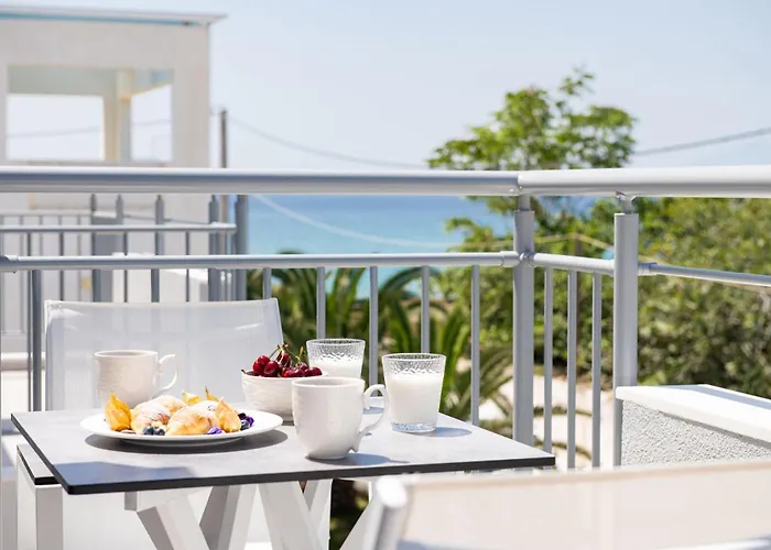 Sourinis Luxury Lägenhetshotell Limenaria (Thasos)