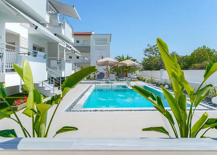 Lägenhetshotell Sourinis Luxury Limenaria (Thasos)