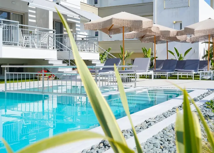 Lägenhetshotell Sourinis Luxury Limenaria (Thasos)